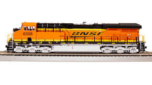 BROADWAY LIMITED N  BNSF 6329, Swoosh Scheme, Paragon4 Sound/DC/DCC