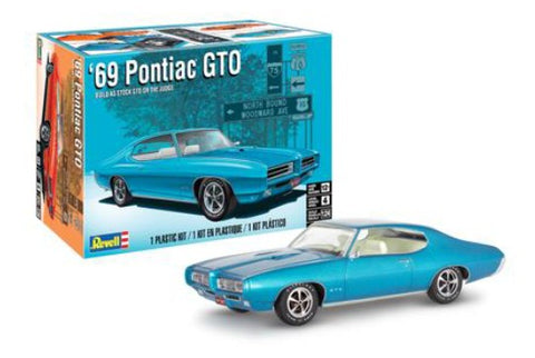 REVELL 1/24 1969 Pontiac GTO