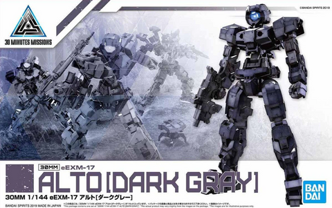 BANDAI #09 30MM 09 eEXM-17 Alto [Dark Gray]