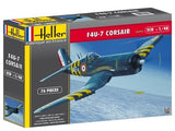 HELLER 1/48 F4U7 Corsair Fighter