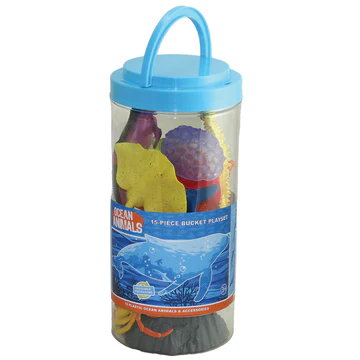 EXPLORER  Ocean Animals Large Bucket Playset