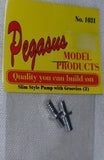 PEGASUS 1/24-1/25 Slim Style Pumps w/Groovies (Billet Aluminum) (2)