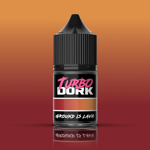 TURBO DORK Ground Is Lava Turboshift Acrylic Paint 22ml Bottle