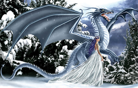 SUNSOUT 1000-PIECE  PUZZLE  Ice Dragon