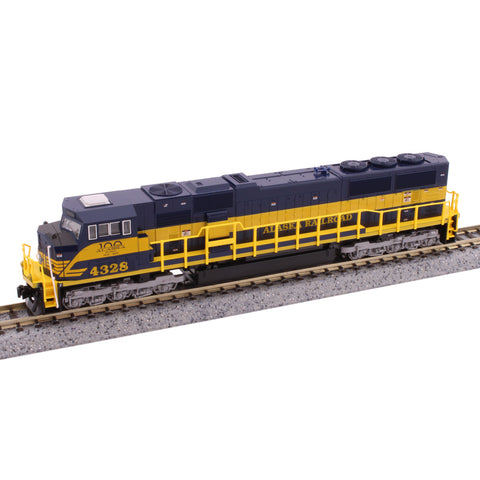 N SD70MAC DCCR ARR #4328