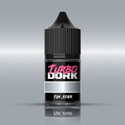 TURBO DORK Tin Star Metallic Acrylic Paint 22ml Bottle