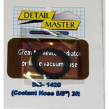 DETAIL MASTER 1/24-1/25 2ft. Coolant Hose Black (5/8" Dia.)