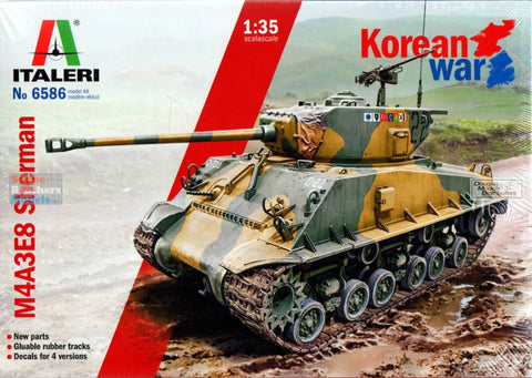 ITALERI 1/35 SHERMAN M4A3E8 KOREAN WAR