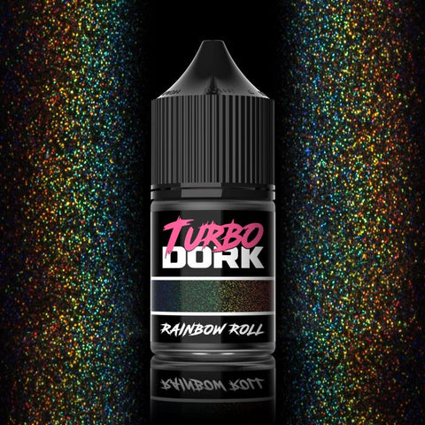 TURBO DORK Rainbow Roll Metallic Acrylic Paint 22ml Bottle