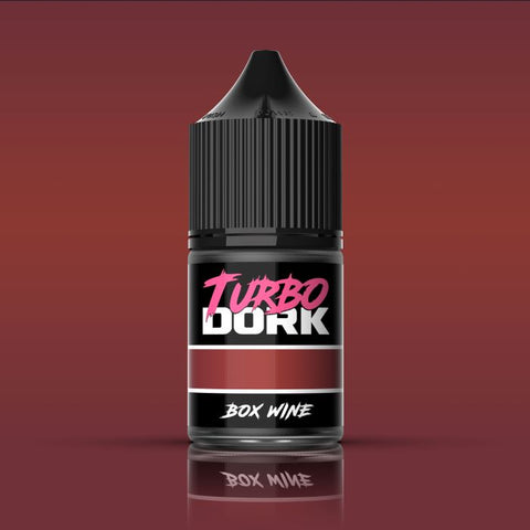 TURBO DORK Box Wine Metallic Acrylic Paint 22ml Bottle