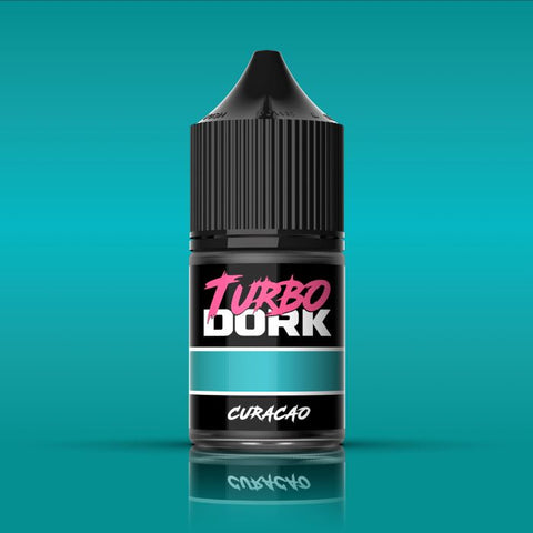 TURBO DORK Curacao Metallic Acrylic Paint 22ml Bottle