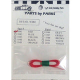 PARKS 1/25 RED  PLUG WIRE