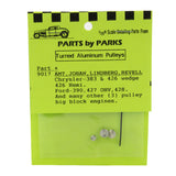 PARKS BY PARK 1/24-1/25 Pulley Set Chrysler & Ford Long Block (Spun Aluminum) (3)