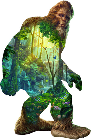 SUNSOUT 850-PIECE SHAPED  PUZZLE Big Foot