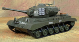 RCPRO 1/30 2.4G U.S M26 Pershing R/C IR Tank.