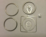 DETAIL MASTER 1/24-1/25 Halo Billet Steering Wheel Kit