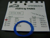 PARTS BY PARK 1/24-1/25 Blue 4 ft. Detail Plug Wire