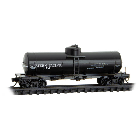 MICRO TRAINS N  39' Singe Dome Tank Car Rd# 1124