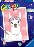 CREART No Drama Llama Paint by Numbers Kit