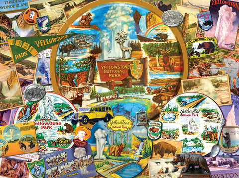 SUNSOUT 1000-PIECE  PUZZLE Yellowstone Park