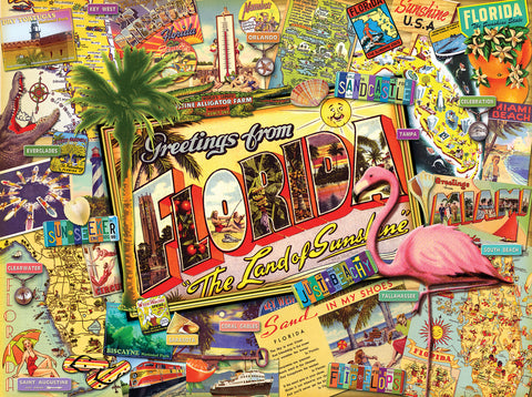 SUNSOUT 1000-PIECE  PUZZLE Florida