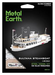 METAL EARTH Sultana Riverboat