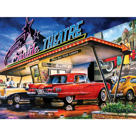 MASTER PIECES 550-PIECE PUZZLE Starlite Drive-In