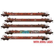 MICRO TRAINS N Scale - 70' Husky Stack Well Cars