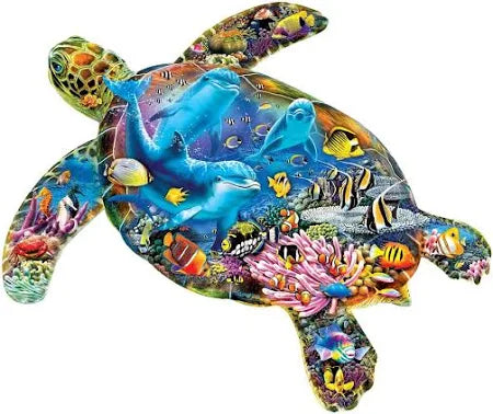 MASTER PIECES 100-PIECE PUZZLE Undersea Shaped