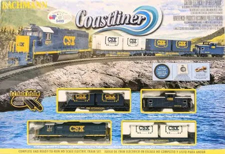 BACHMANN HO Coastliner Starter Train Set