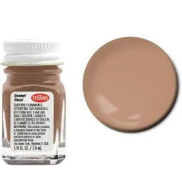 TESTORS1/4oz. Bottle Finishing Enamel Flat Desert Tan