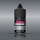 TURBO DORK Silver Fox Metallic Acrylic Paint 22ml Bottle