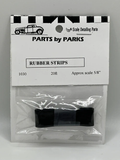 PARTS BY PARK 1/24-1/25 20 ft. Rubber Strips for fan belts, small hose, weather strips, etc