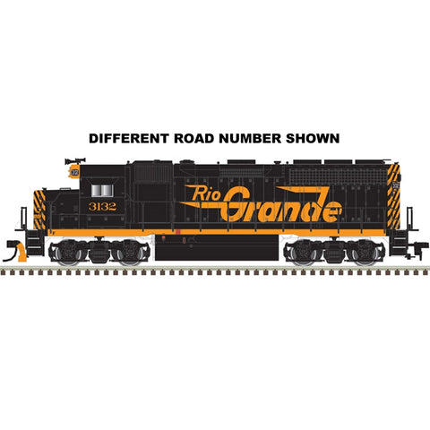 ATLAS N  Master N Silver EMD GP40, Standard DC, Rio Grande #3136