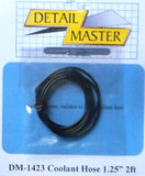 DETAIL MASTER  1/24-1/25 2ft. Coolant Hose Black (1-1/4" Dia.)