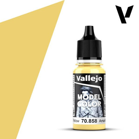 VALLEJO 17ml Bottle Ice Yellow Model Color