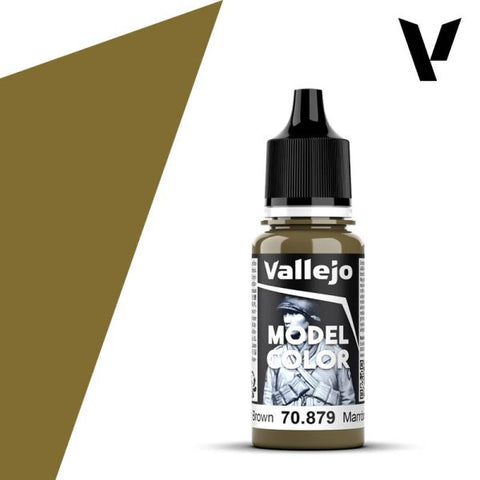 VALLEJO 17ml Bottle Green Brown Model Color