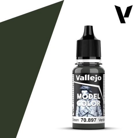 VALLEJO  17ml Bottle Bronze Green Model Color