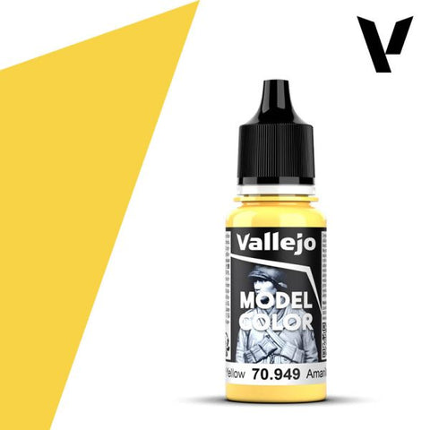 VALLEJO 17ml Bottle Light Yellow Model Color