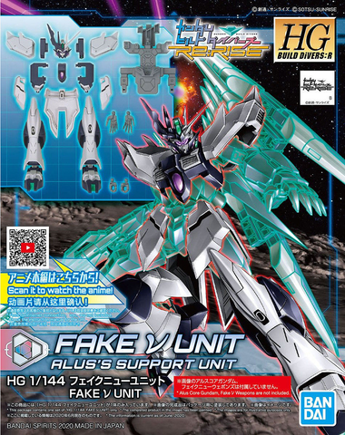 BANDAI  Spirits HG #29 1/144 Fake Nu Unit 'Gundam Build Divers'