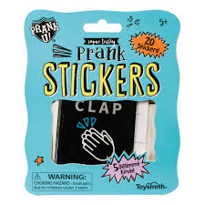 TOYSMITH Prank U Prank Stickers