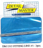 DETAIL MASTER 1/24-1/25 Fitting Line #5 .062" (3pc)