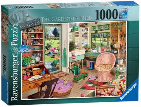 1000-piece The Gardeners Shed PUZZLE