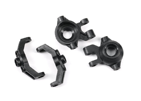 TRAXXAS TRX-4M STEERING BLKS / CASTER BLKS