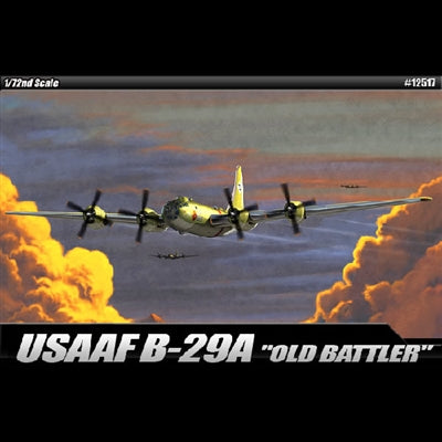 ACADEMY 1/72 B29A Old Battler USAAF Bomber