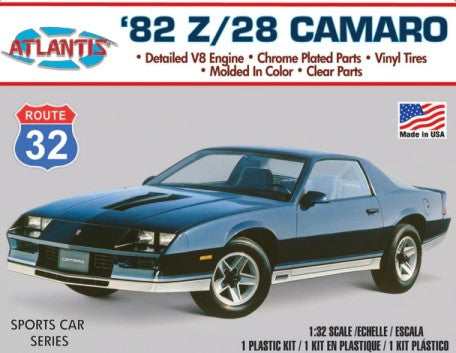 ATLANTIS 1/32 1982 Chevy Camaro Z28 Route 32 Car