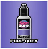 TURBO DORK Purl Grey Metallic Acrylic Paint 22ml Bottle