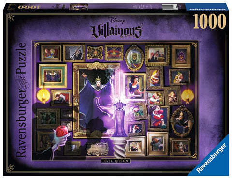 1000-PIECE Disney Villainous: Evil Queen PUZZLE