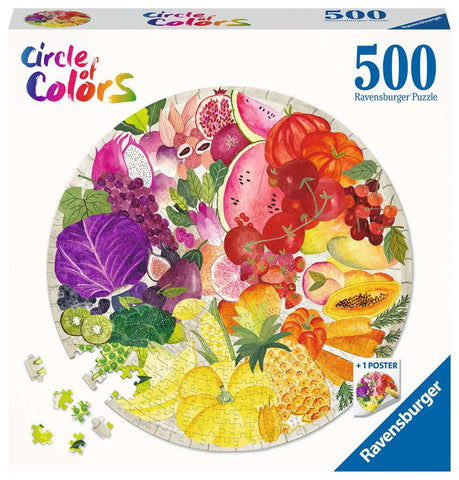 500-PIECE Fruits and Vegetables PUZZLE