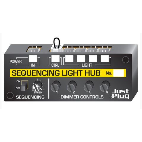 JUST PLUG SEQUENCING LIGHT HUB